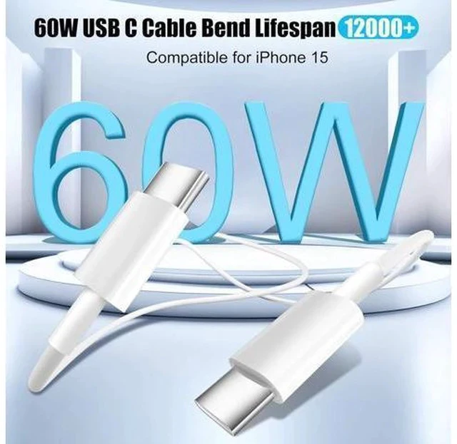 Alt view image 5 of 7 - USB C Charger for iPhone 15,4-Port Fast iPhone 15 Wall Charger Block,2Pack 40W Multiport Quick USB C Wall Charger Plug Adapter,10FT USB C to C Cable for iPhone 15/15 Pro/15 ProMax/15 Plus,iPad Pro/Air