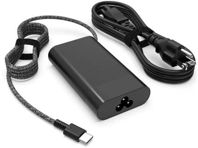 Main image of 65W USB-C Laptop Charger Compatible with HP AI PC OmniBook 7 5 X Flip 16 14 17.3 inch,Compatible with HP EliteBook X Flip/Ultra G1i 14 inch Next Gen AI PC Laptop Type C AC Power Adapter