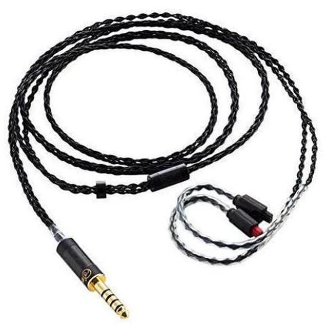 Alt view image 3 of 4 - Cable ZY-213 4.4mm Balance Cable ATH-IM01 02 03 04 50 70 Headphone Extension Cords Upgrade Cable