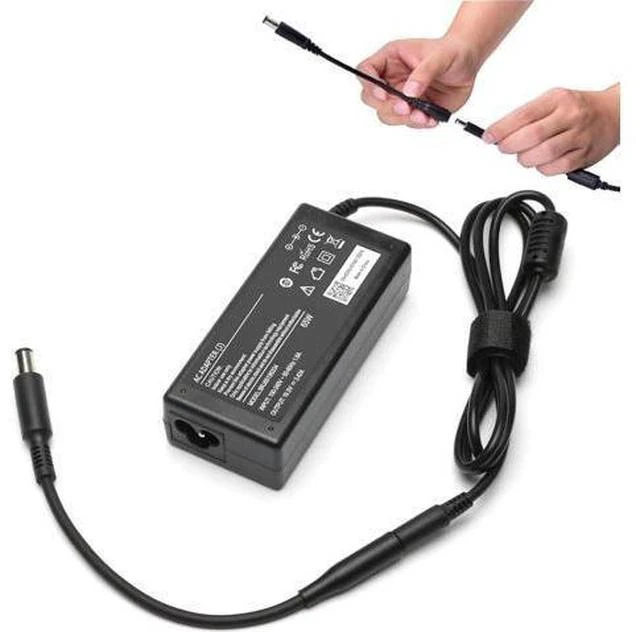 Alt view image 6 of 7 - 65W AC Charger for Inspiron 15-7000 15-5000 15-3000 17-7000 17-5000 17-3000 13-7000 11-3000 2 in 1 Series 3558 3181 5100 5535 5555 5558 5559 5567 XPS 9350 9360 la65ns2-01 Charger Laptop Power
