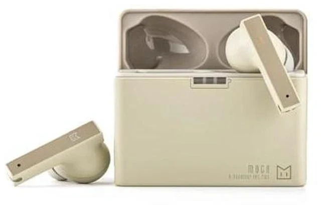 Main image of MOCA True Wireless Headphone TWS BT 5.4 Wireless Charging in-Ear Earphone (Brown)