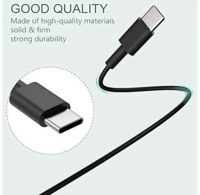 Alt view image 3 of 7 - Replacement for 65W Dell Laptop USB Type C AC Power Adapter Include Power Cord for Dell Latitude 3340 3440 3540 5340 5440 5540 7340 7440 7640 9440 2in1