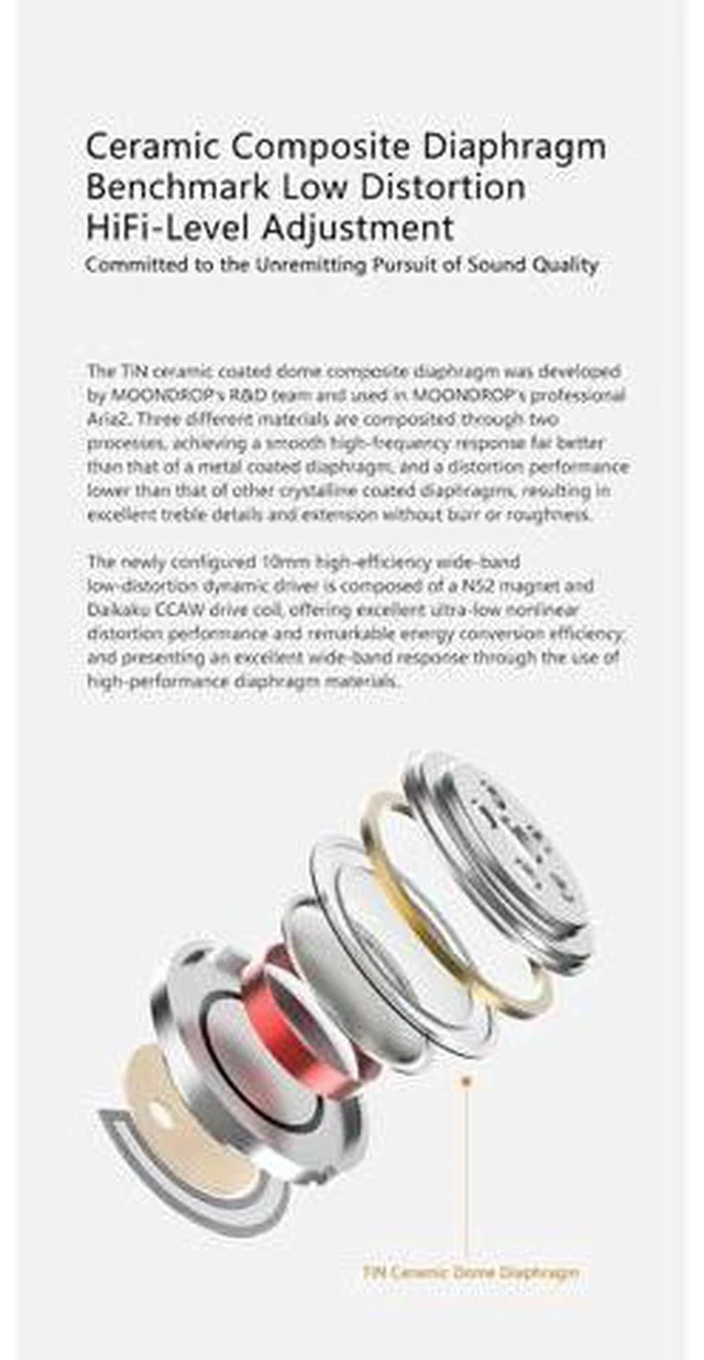 Alt view image 7 of 7 - MOCA True Wireless Headphone TWS BT 5.4 Wireless Charging in-Ear Earphone (Brown)