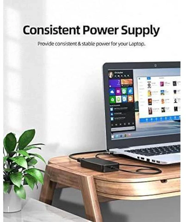 Alt view image 7 of 7 - 130W Charger Fit for Dell XPS 15 7590 AIO, Vostro 7500 7590, Inspiron 7590 7591 7501 7790 5400 5401 5490 5491 Laptop AC Adapter Power Supply Cord