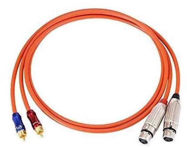 Main image of Cable ZY-347 2RCA to 2XLR-Female Balance HiFi Signal Line Audio Cable 1.5m