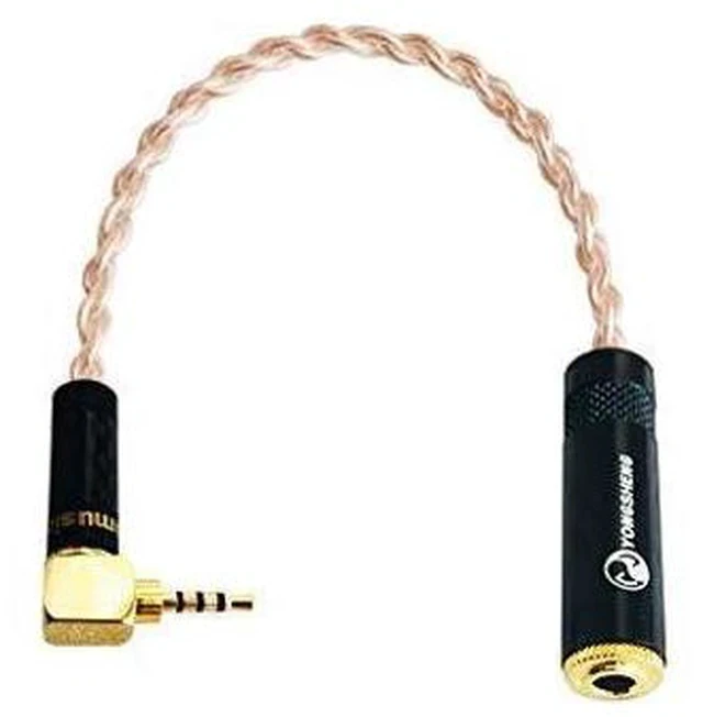 Alt view image 2 of 2 - Cable ZY-278 2.5mm 4-Pole to 3.5mm Single Ended Female Audio Cable