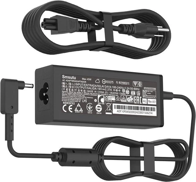Main image of N19H2 45W 3.0mm Small Pin Laptop Charger Compatible with ADP-45FE F PA-1450-26 Aspire A515-44 A515-45-R74Z A515-46-R3UB A515-46-R14K A515-54 A515-56-32DK A315-24P-R7VH A18-045N2A Adapter