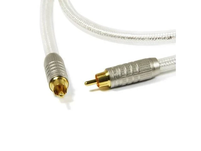 Alt view image 7 of 7 - HiFi Cable Digital Coaxial Cable HD-G 75 ohms Digital coaxial(for colorfly C4 Upgrade Version) ZY-035 1.5M