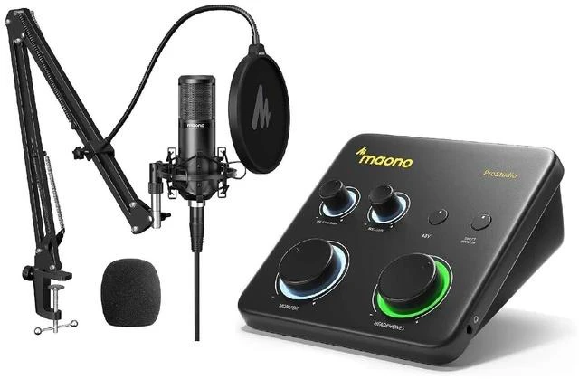 Main image of USB Audio Interface for PC & XLR Dynamic Microphone: Interface with XLR Input 24-bit/192kHz Routing