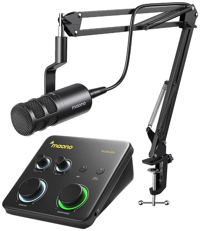 Main image of USB Audio Interface for PC & XLR Dynamic Microphone: Interface with XLR Input 24-bit/192kHz Routing
