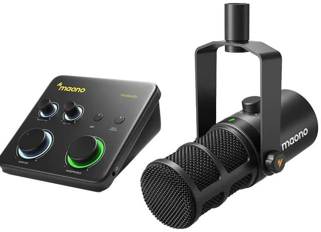 Main image of USB Audio Interface for PC & XLR Dynamic Microphone: Interface with XLR Input 24-bit/192kHz Routing