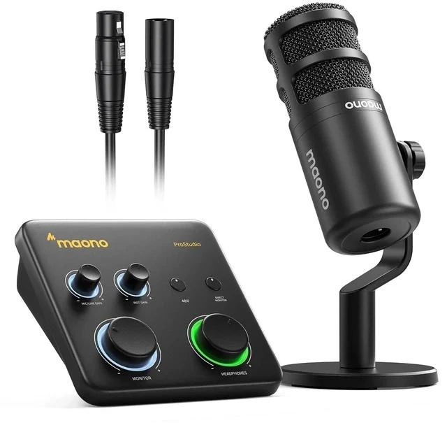 Main image of USB Audio Interface for PC: Interface with XLR Microphone 24-bit/192kHz Routing Software LOOPBACK AS