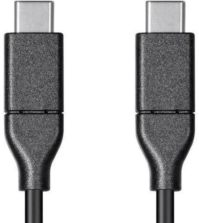 Alt view image 2 of 4 - Essentials USB-C to USB-C 2.0 Cable - 480Mbps 5A 26AWG 4m (13.1 ft) Black