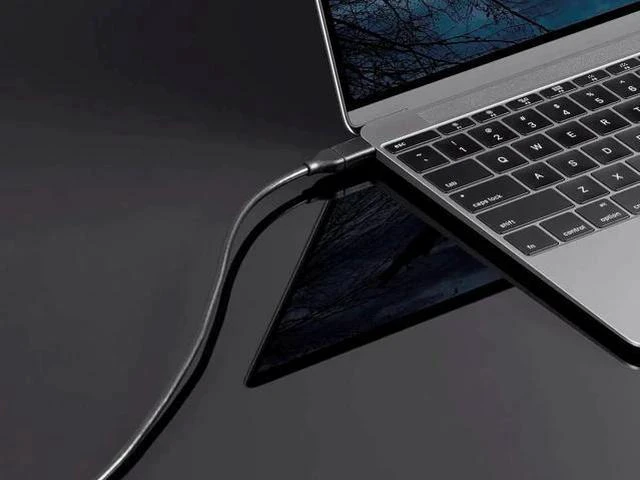 Alt view image 3 of 4 - Essentials USB-C to USB-C 2.0 Cable - 480Mbps 5A 26AWG 4m (13.1 ft) Black