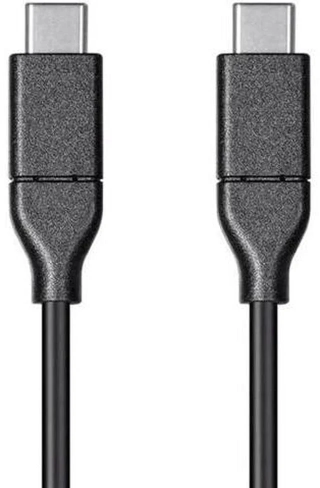 Alt view image 4 of 4 - Essentials USB-C to USB-C 2.0 Cable - 480Mbps 5A 26AWG 4m (13.1 ft) Black