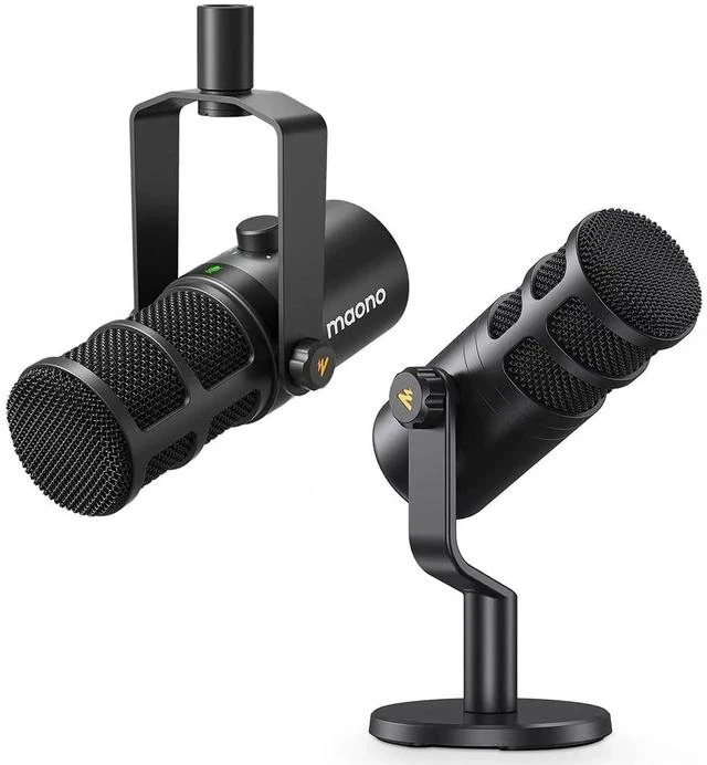 Main image of PD400X Dynamic Microphone with PD100 XLR Microphone Bundle for Podcast, Studio, Streaming, Recording