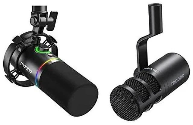 Main image of PD200X Dynamic Microphone with PD100 XLR Microphone Bundle for Podcast, Studio, Streaming, Recording