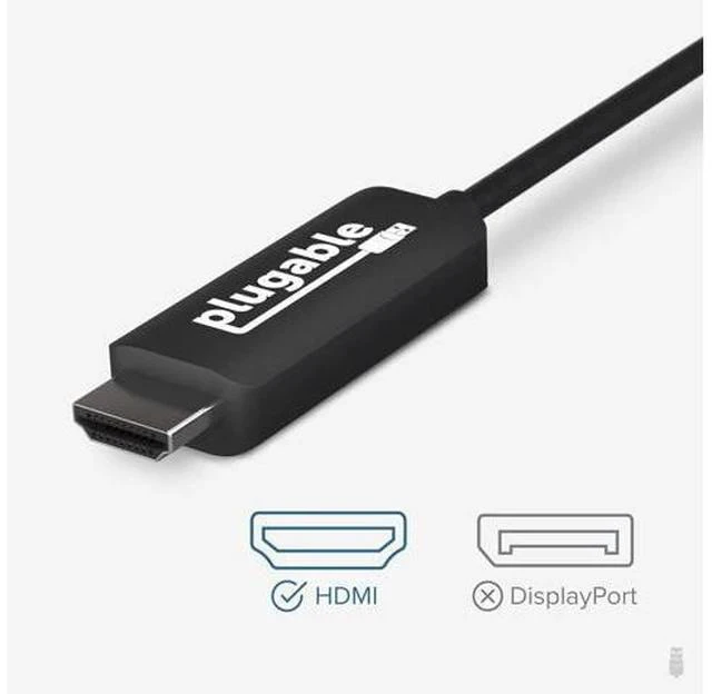 Alt view image 6 of 7 - USB C to HDMI Cable 6ft / 1.8m HDMI 2.0 USB4 / Thunderbolt Adapter for 4K Monitor 4K 60Hz (USBC-HDMI-Cable) for iPhone 15 iPad Pro MacBook Pro XPS Surface Laptop - Driverless