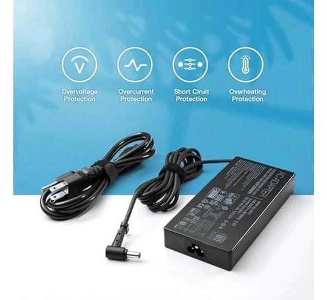 Alt view image 6 of 6 - 20V 6A 120W Laptop Charger Fit for ASUS Zenbook Flip 15 OLED UX564EI UX564 UX564EH UX564PH UX534 UX534F UX534FT UX534FTC A17-120P2A Charger
