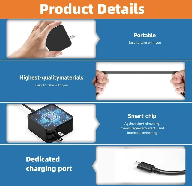 Alt view image 5 of 7 - Power Adapter for T-Mobile 5G Internet Gateway - Arcadyan KVD21 Charger Power Cord