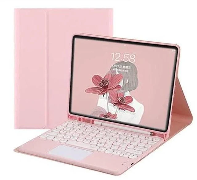 Main image of Disonbeir Keyboard Case for iPad Pro 11 inch 4th 3rd 2nd Generation(2022/2021/2020), Touchpad Magnetically Detachable Keyboard Case for iPad Pro 11 inch (Pink)