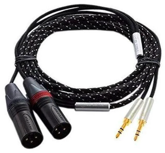 Main image of Cable ZY-273 2XLR Male Balance Plug Cable T5P T1 Z7 Headphone Extension Cords Upgrade Cable