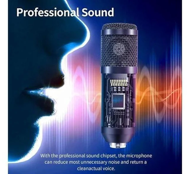 Alt view image 6 of 7 - Caattiilaa USB Microphone - PC Streaming Podcast Microphone, Recording Microphone, Gaming Microphone, 192KHZ/24Bit Condenser Mic, USB Mic Kit with Sound Chipset Boom
