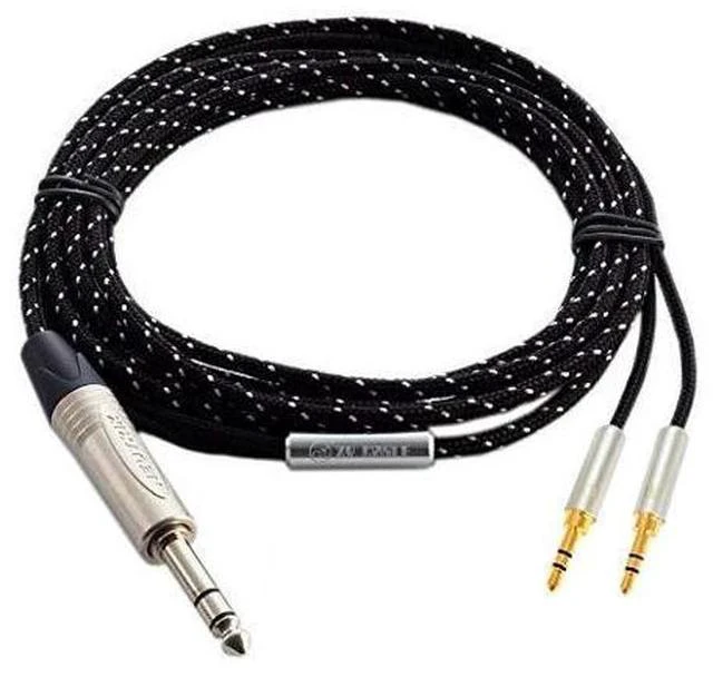 Main image of Cable ZY-272 6.35mm Plug Cable T5P T1 Z7 Headphone Extension Cords Upgrade Cable