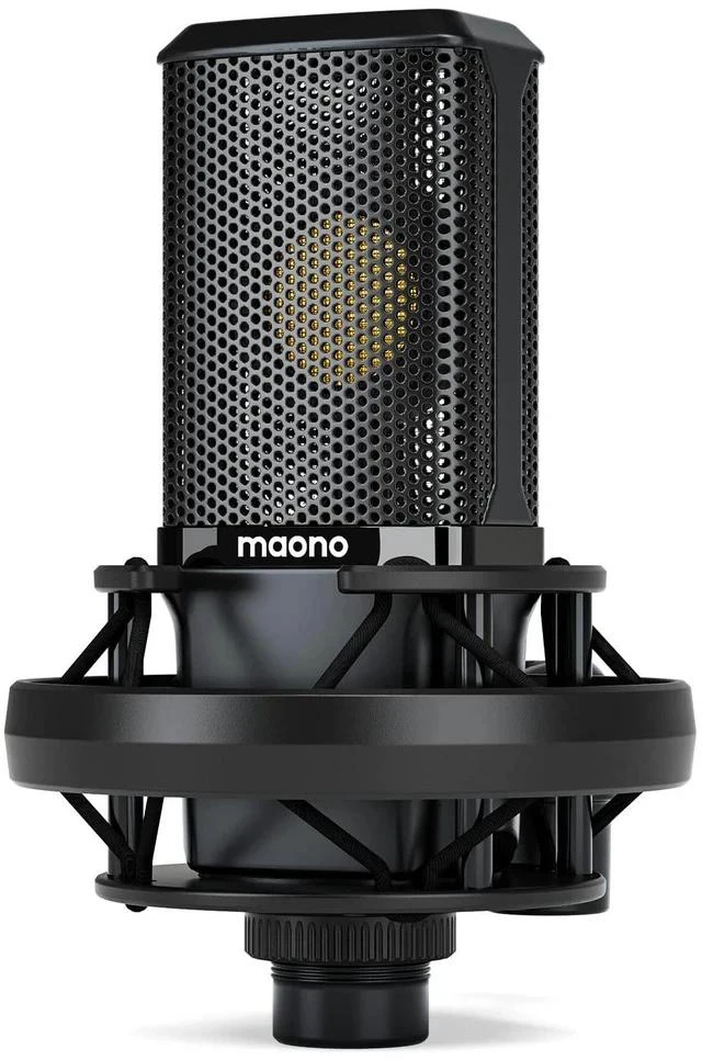 Main image of XLR Condenser Microphone with 34mm Large Diaphragm, Professional Cardioid Studio Mic for Podcasting,