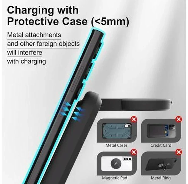 Alt view image 7 of 7 - Charging Station for S24 Ultra, Wireless Charger for Galaxy S24+/S24/S23 Ultra/S23/S22/Note 20, Galaxy Watch 6/6 Classic/5/5 Pro/4, Galaxy Buds 2 Pro/Pro (for Travel)