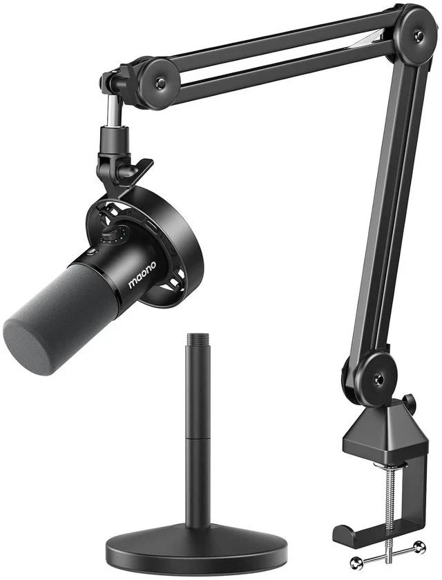 Main image of USB XLR Dynamic Microphone for Podcast: PC Computer Gaming Mic with 192kHz/24bit for Studio Recordin