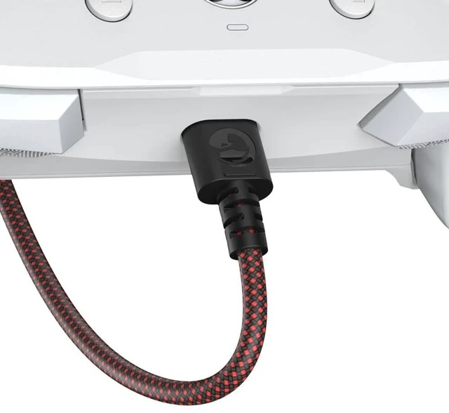 Alt view image 7 of 7 - USB-C Cable for G7 SE, G7, T4 Kaleid (Black & Red)