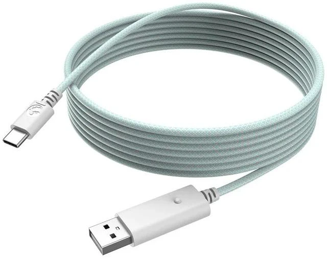 Main image of USB-C Cable for G7 SE, G7, T4 Kaleid (White & Cyan)