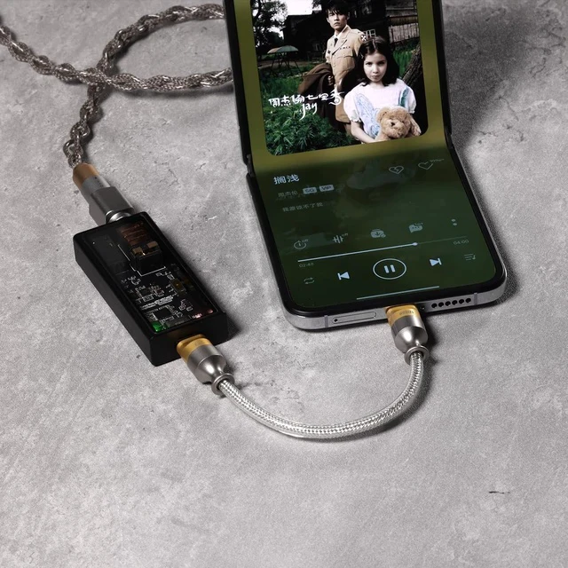 Alt view image 6 of 7 - TC05 M2 USB-C 2.0 to USB-C OTG 9 cm Decoding Data Cable