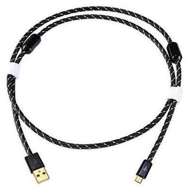 Alt view image 4 of 6 - Cable ZY-364 USB Cables Male to Male USB A to Micro Audio Cables 1M