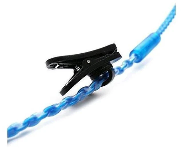 Alt view image 3 of 5 - HiFi Cable SE215 315 425 535 Four-core Twisted Silver Plated OFC Upgrade Cable ZY-065 Blue