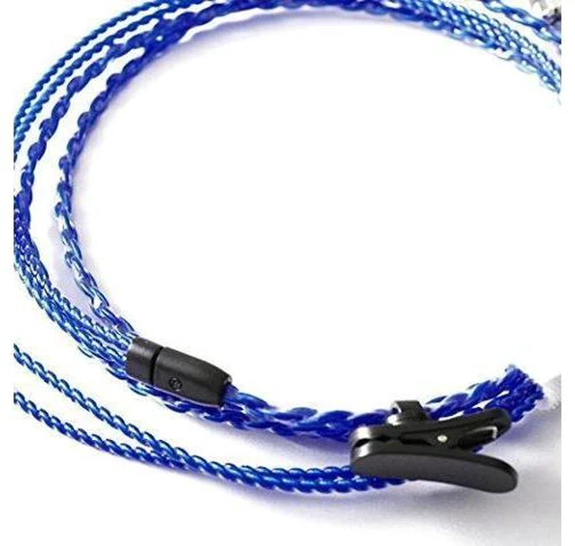 Alt view image 4 of 7 - HiFi Cable IE8 IE80 Four-core Twisted Silver Plated OFC Upgrade Cable ZY-064 Blue