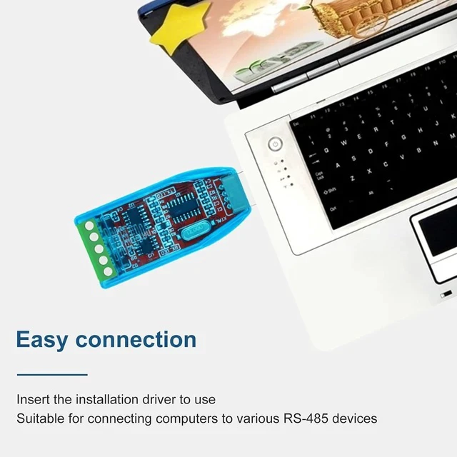 Alt view image 7 of 7 - USB to RS485 Converter, with CH340G Chip Processor, Compatible with Various RS485 Devices Connecting