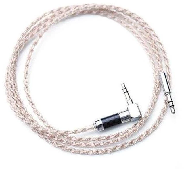 Main image of HiFi Cable 3.5mm Male to 3.5mm Male Earphone Upgrade Cable ZY-200 (Golden)