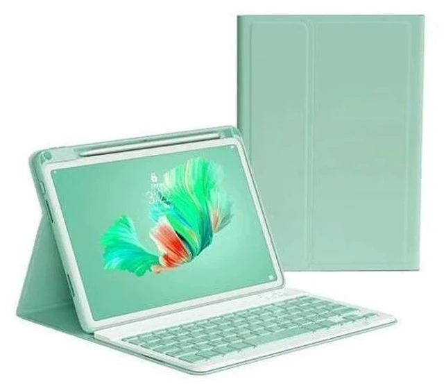 Main image of KMXDD Keyboard Case Compatible with iPad 10th Generation 2022 10.9 inch Case with Keyboard Case with Keyboard Removable Bluetooth Wireless Keyboard Folio Case,Mint Green