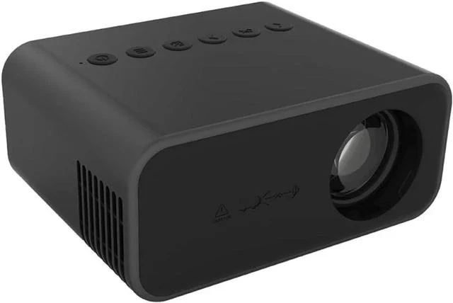 Main image of Home Projector,Mini Micro LED Projector,5s Boot with Rich Colors,Compatible with Android iOS,100 Inch Portable Outdoor Camping Home Theater (Black)