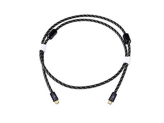 Alt view image 4 of 6 - Cable ZY-372 USB Cables Male to Male Micro to Micro Audio Cables 1M