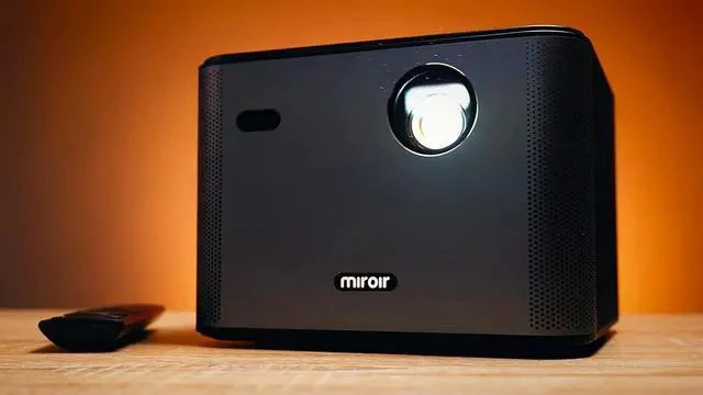 Alt view image 3 of 7 - Miroir Ultra Pro 1200S DLP Smart Streaming 1080p Projector, Home Theater and Gaming, 1000 LED Lumens, DLP Technology, 2X 10-watt Speakers