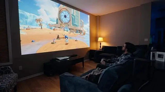Alt view image 6 of 7 - Miroir Ultra Pro 1200S DLP Smart Streaming 1080p Projector, Home Theater and Gaming, 1000 LED Lumens, DLP Technology, 2X 10-watt Speakers