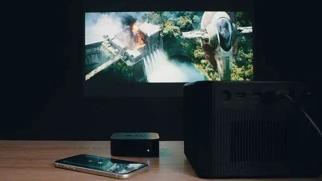 Alt view image 4 of 7 - Miroir Ultra Pro 1200S DLP Smart Streaming 1080p Projector, Home Theater and Gaming, 1000 LED Lumens, DLP Technology, 2X 10-watt Speakers