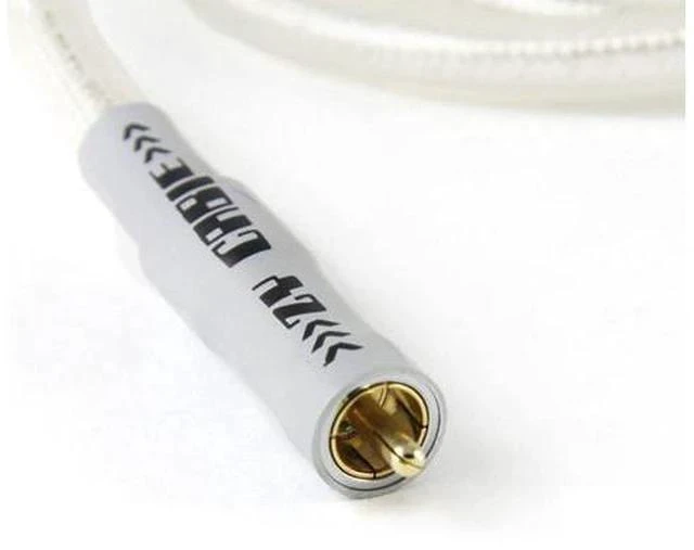 Alt view image 5 of 5 - HiFi Digital Coaxial Cable RCA 75ohms Single Crystal Copper OCC Composite Cable 1M