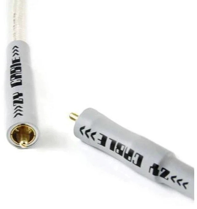 Alt view image 3 of 5 - HiFi Digital Coaxial Cable RCA 75ohms Single Crystal Copper OCC Composite Cable 1M