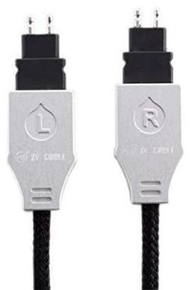 Alt view image 3 of 3 - Cable ZY-043 2TRS 6.35mm Plug HD600 HD650 HD660S Headphone Extension Cords Headphone Upgrade HiFi Cable