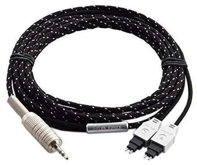Alt view image 5 of 7 - Cable HD650 HD600 HD580 HD525 HD565 Headphone Upgrade HiFi Cable 3.5mm Plug ZY-044