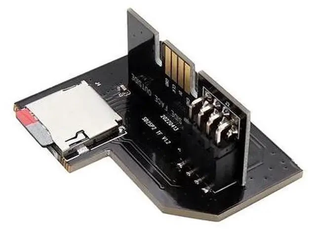 Alt view image 6 of 7 - AJMRTC SD2SP2 Pro Micro SD TF Card Reader Adapter SDLoader Swiss Mod for Nintendo GameCube NGC Serial Port 2, Plug and Play NTSC Console Homebrew ISO Retro Gaming PCB Storage Accessory